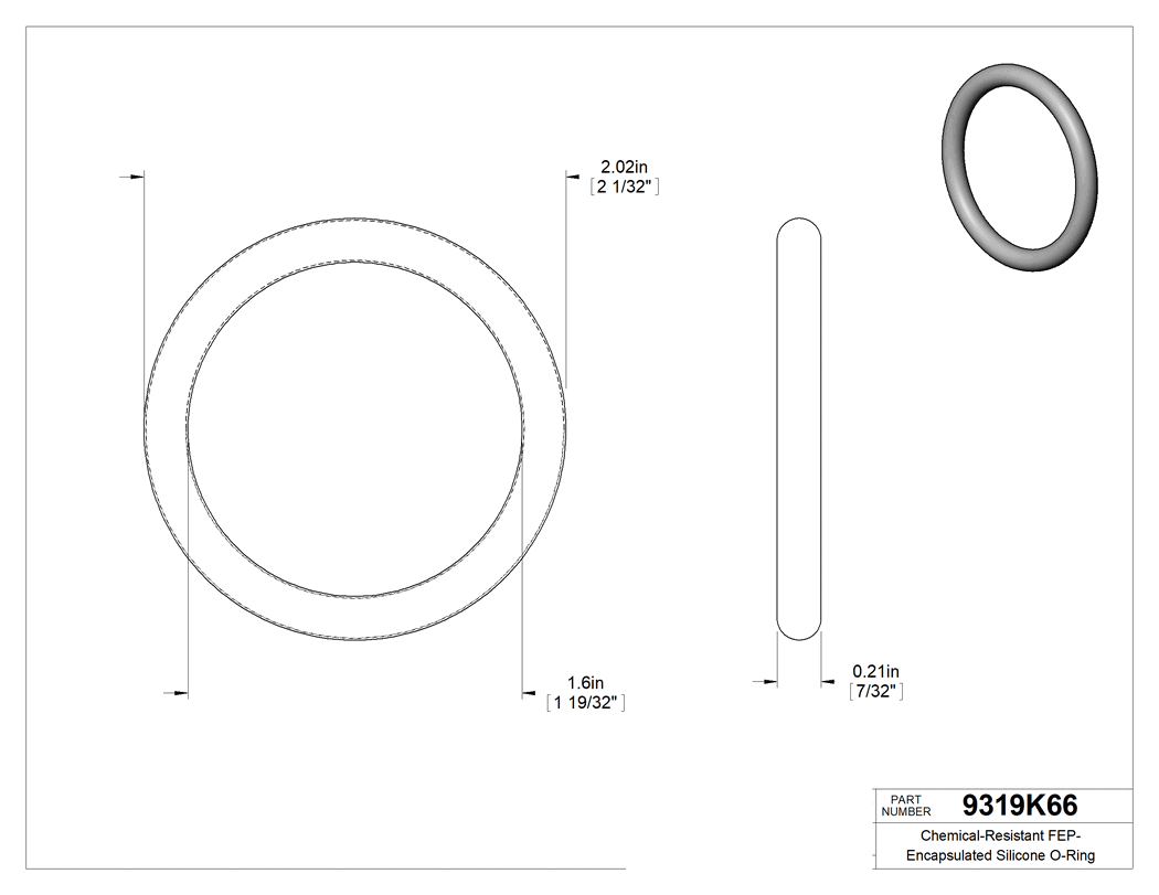 Technical drawing - 9319K66